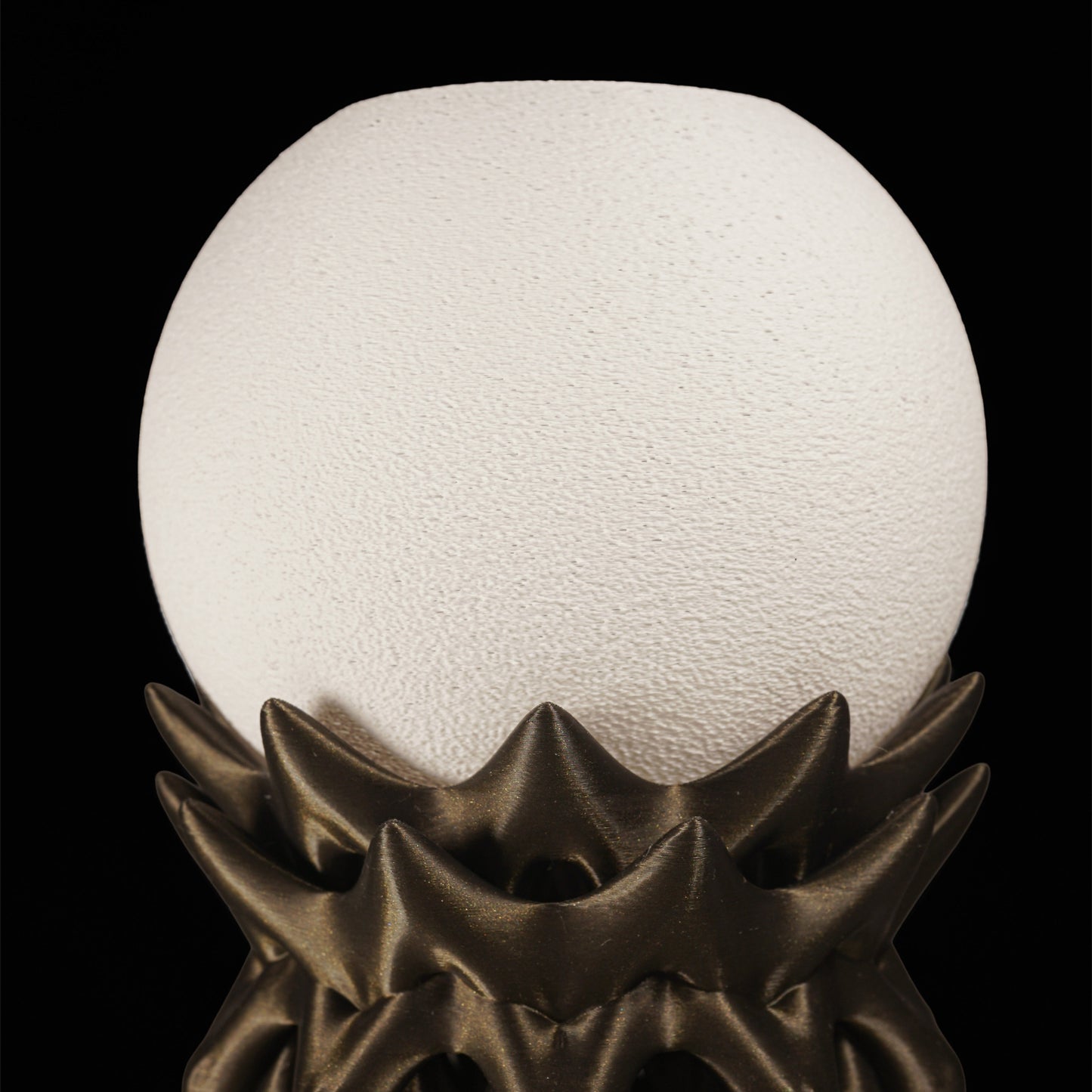 Close up of a Sci Fi Theme Lamp